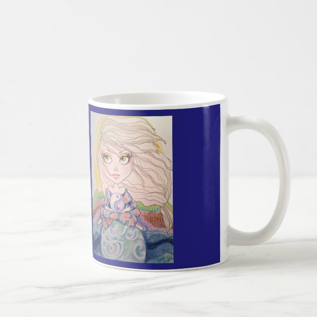 Dê-me a caneca de café interna da arte da fantasia (Direita)
