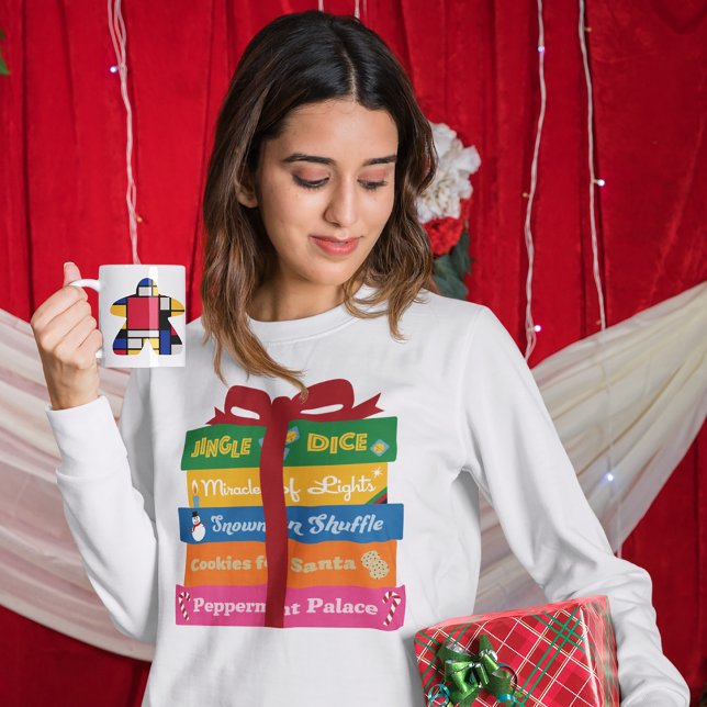 Dê-me Jogos para a Camisa das Mulheres Feriadas (Criador carregado)