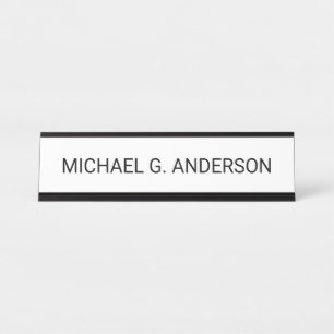 De Mesa Placa Personalizada Profissional