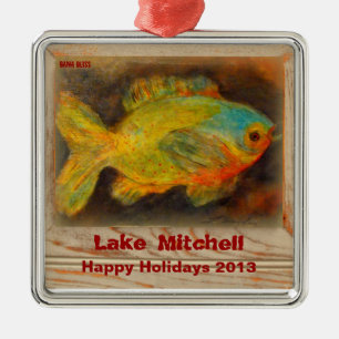 De Metal ANOS PASSADOS ** 2013 ** ornamento "lago Mitchell