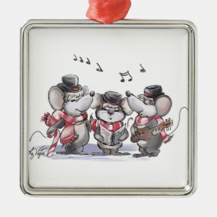 De Metal Arrefecimento com Ornamento Quadrado Mic, Mac & Mo