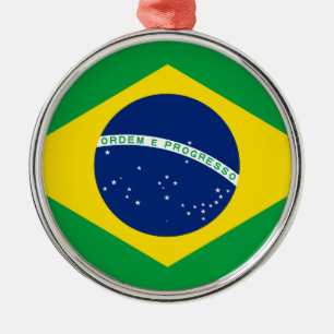 De Metal Bandeira do Brasil: ornamento cerâmico