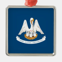 Bandeira Estadual do Ornamento Cerâmico da Louisia
