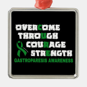 De Metal CURE... Gastroparesis Ornamento Metálico