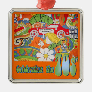 De Metal Esse ornamento 70s