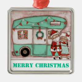 De Metal Feriado nas rodas - ornamento superior