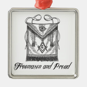 De Metal Freemason e ornamento orgulhoso