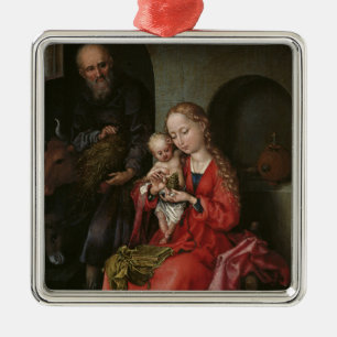 De Metal O ornamento personalizado da "Família Santa"
