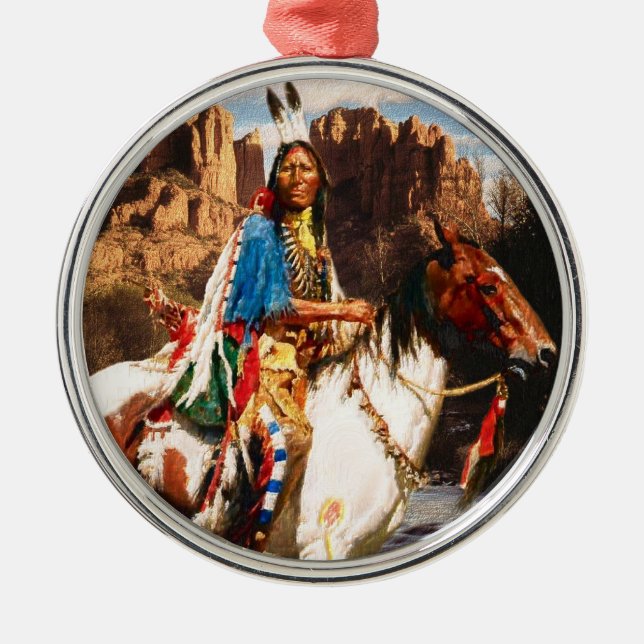 De Metal Ornamento 1A indiano (Frente)