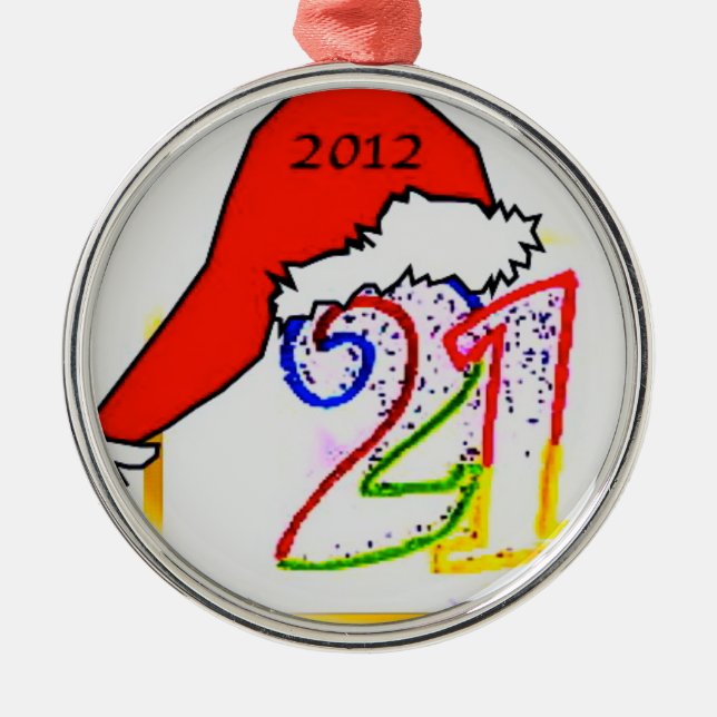 De Metal ornamento 21 (Frente)