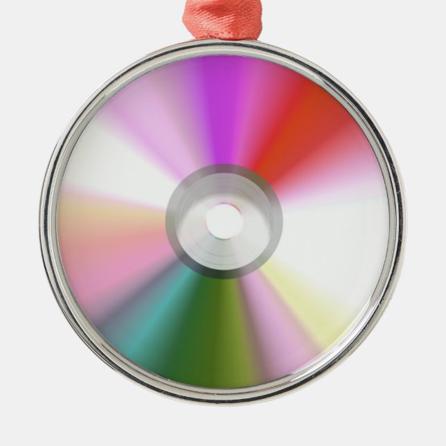 De Metal Ornamento CD colorido (Frente)