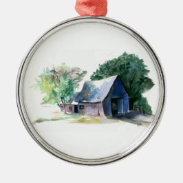 De Metal Ornamento - Celeiro rural