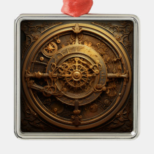 De Metal Ornamento Celestial Steampunk