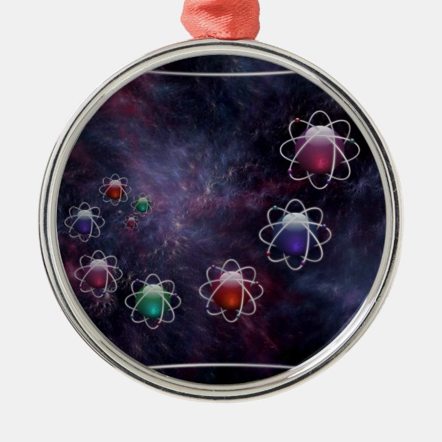 De Metal Ornamento Circular (Frente)