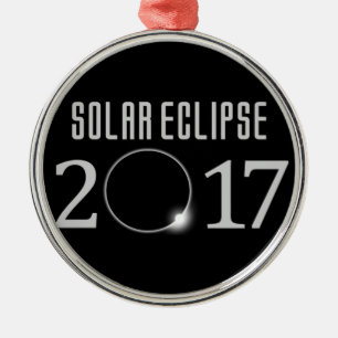 De Metal Ornamento comemorativo do eclipse solar 2017