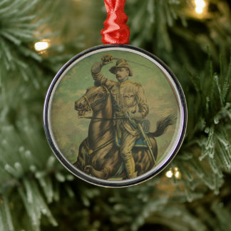 De Metal Ornamento Coronel Theodore Roosevelt