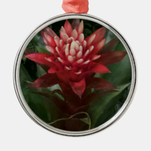 De Metal Ornamento da Flor Vermelha