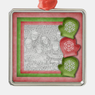 De Metal Ornamento da foto do Natal