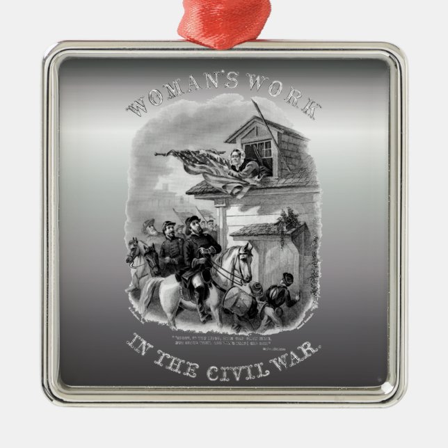 De Metal Ornamento da guerra civil (Frente)