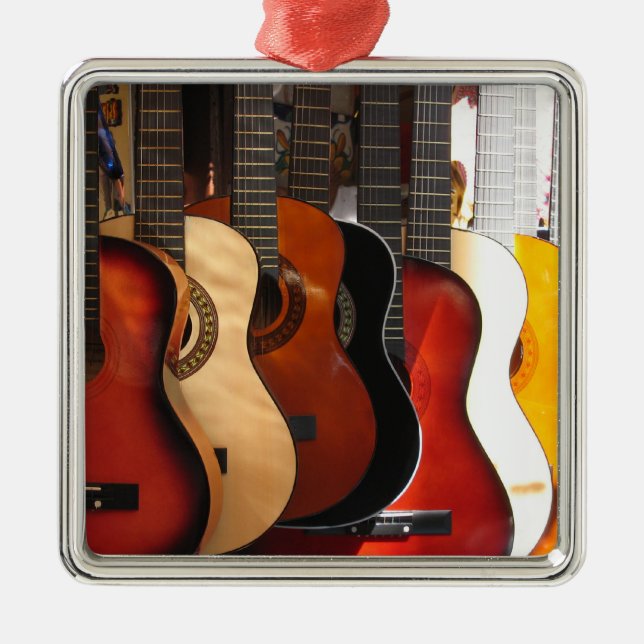 De Metal Ornamento da guitarra (Frente)