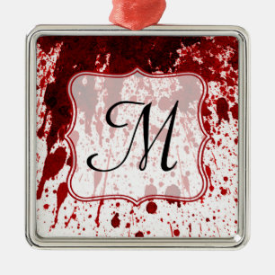 De Metal Ornamento da inicial do monograma do gotejamento