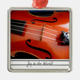 De Metal ornamento da viola