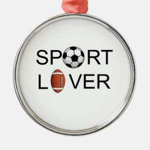 De Metal Ornamento do amante do esporte