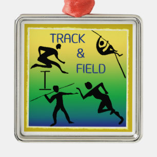 De Metal Ornamento do ATLETISMO