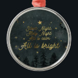 De Metal Ornamento do Círculo Noturno Sagrado à NOITE<br><div class="desc">Ornamento do Círculo Noturno Sagrado à NOITE</div>