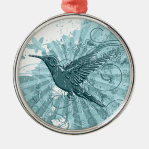 De Metal Ornamento do colibri
