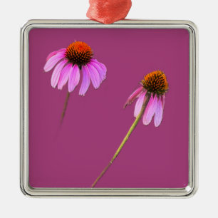 De Metal Ornamento do ConEFlower Roxo