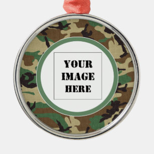 De Metal Ornamento do costume da camuflagem da floresta