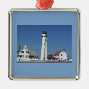 De Metal Ornamento do Farol da Ilha Fenwick