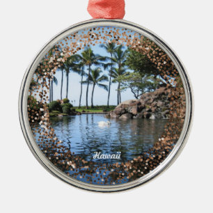 De Metal Ornamento do Hawaii Keepsaame