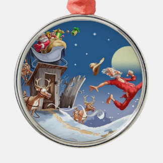 De Metal Ornamento do papai noel da dependência