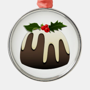 De Metal Ornamento do pudim do Natal