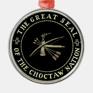 De Metal Ornamento do SELO do CHOCTAW