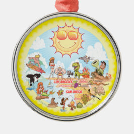 De Metal Ornamento do Sul da Califórnia