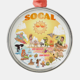 De Metal Ornamento do Sul da Califórnia