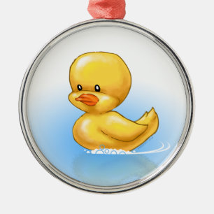 De Metal Ornamento Ducky