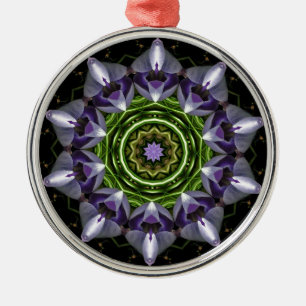 De Metal Ornamento Floral