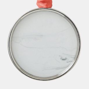 De Metal Ornamento Marble Pastel Glitter Premium Round