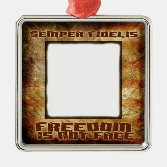 De Metal Ornamento marinho feito sob encomenda (Frente)