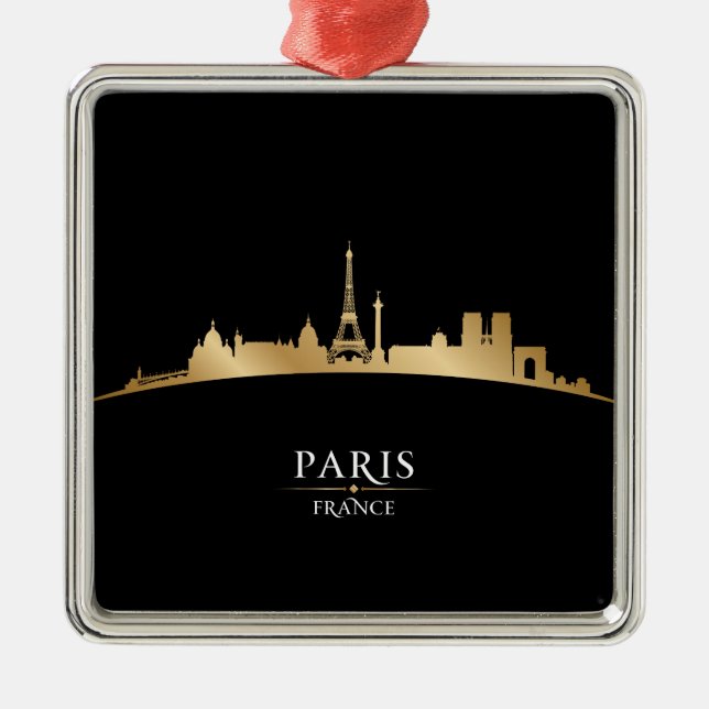 De Metal Ornamento PARIS - SRF (Frente)