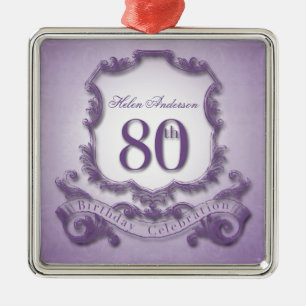 De Metal ornamento personalizado celebração do aniversár