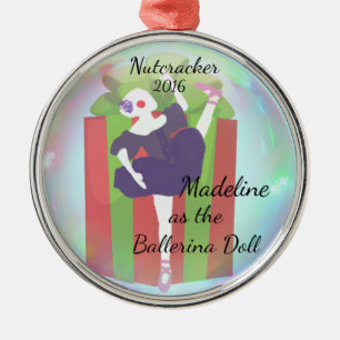 De Metal Ornamento personalizado do Nutcracker - boneca da