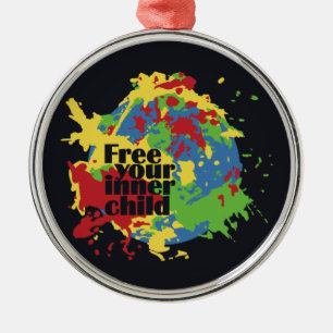 De Metal ornamento personalizado INNER CHILD