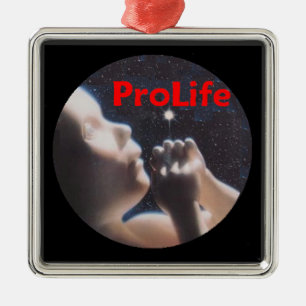 De Metal Ornamento ProLife