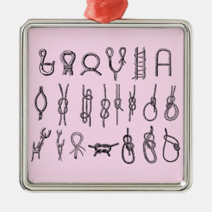De Metal Ornamento quadrado connosco