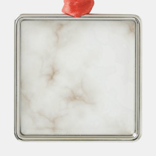 De Metal Ornamento Quadrado do Marble Pastel Glitter Premiu